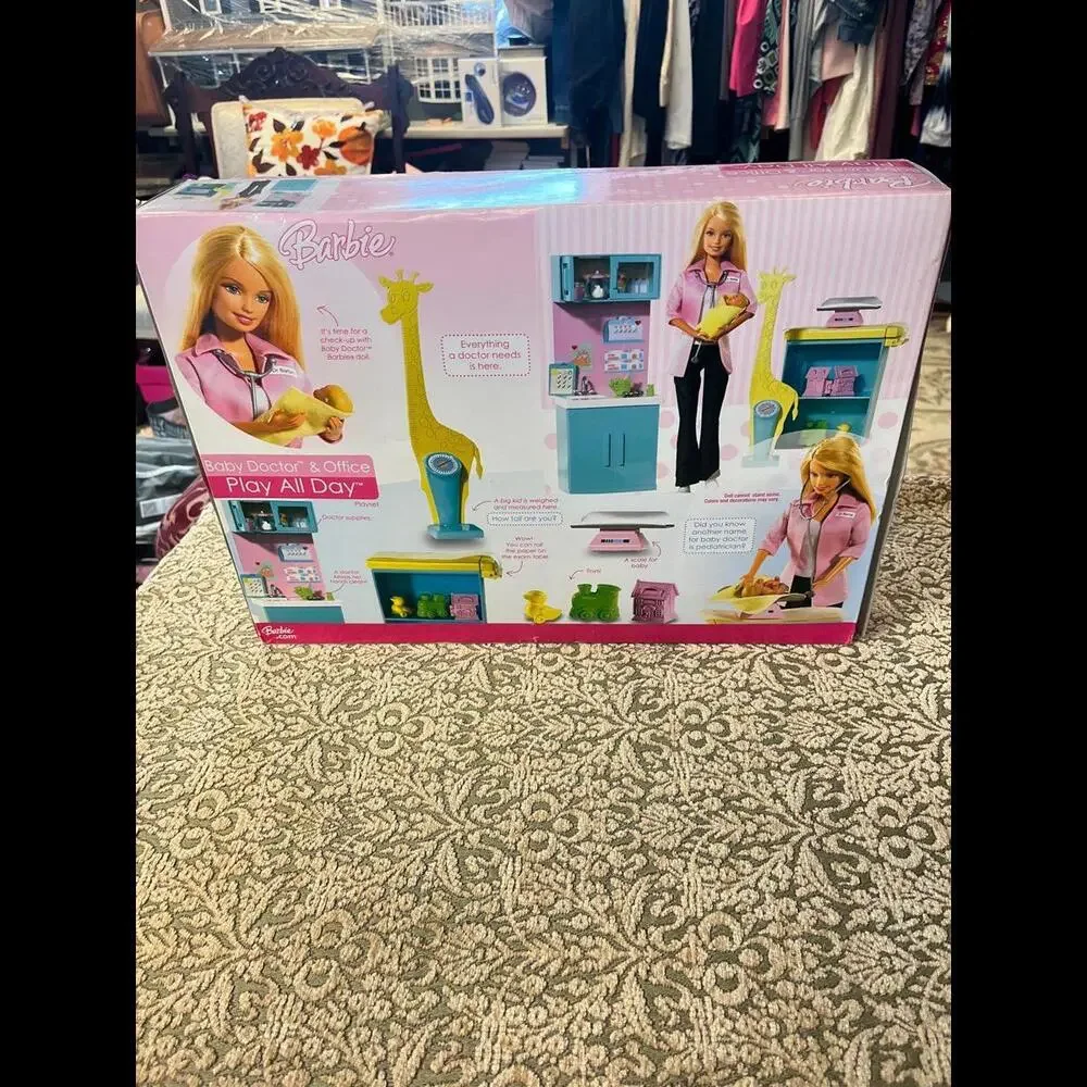 baby doctor and office play all day‎ barbie